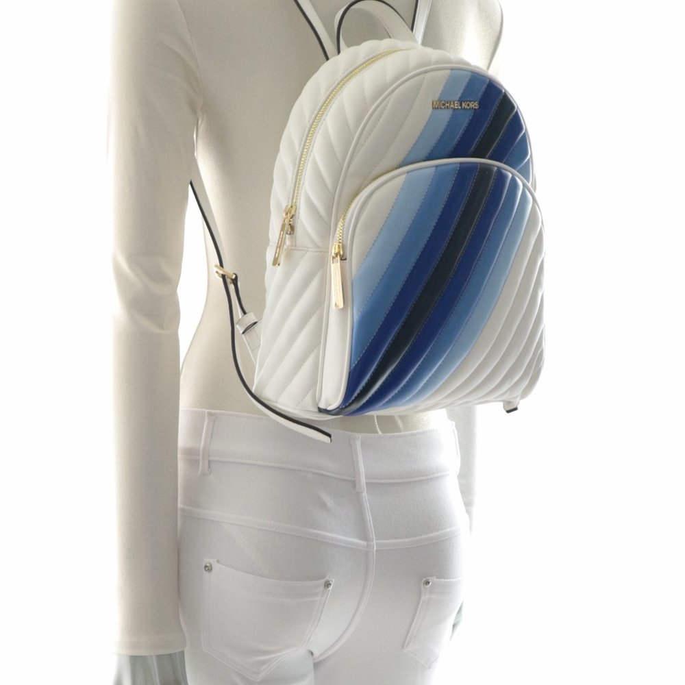 Michael Kors Abbey Leather Backpack Oxford…